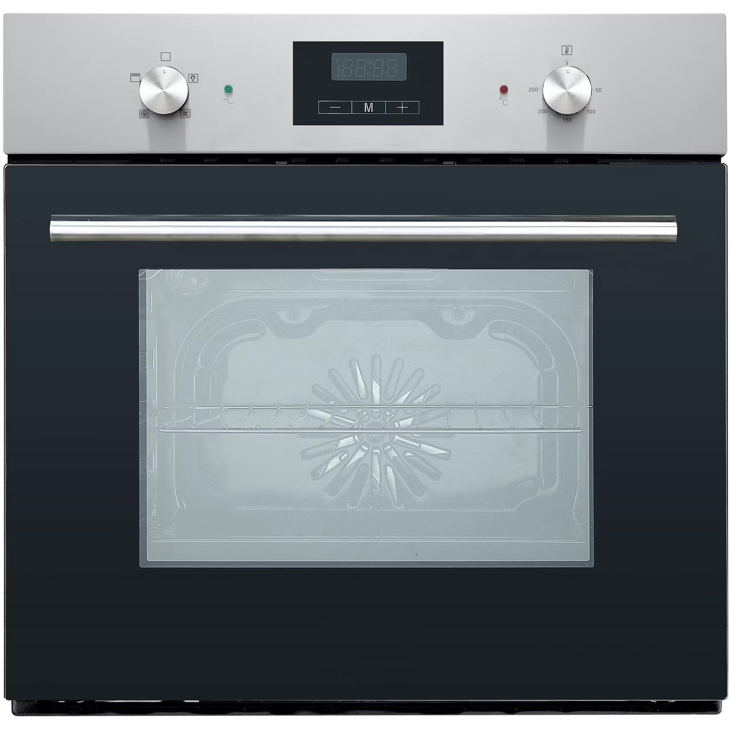 Cata CUL57PGSS.2 59.5cm Built In Electric Single Oven - Stainless Steel