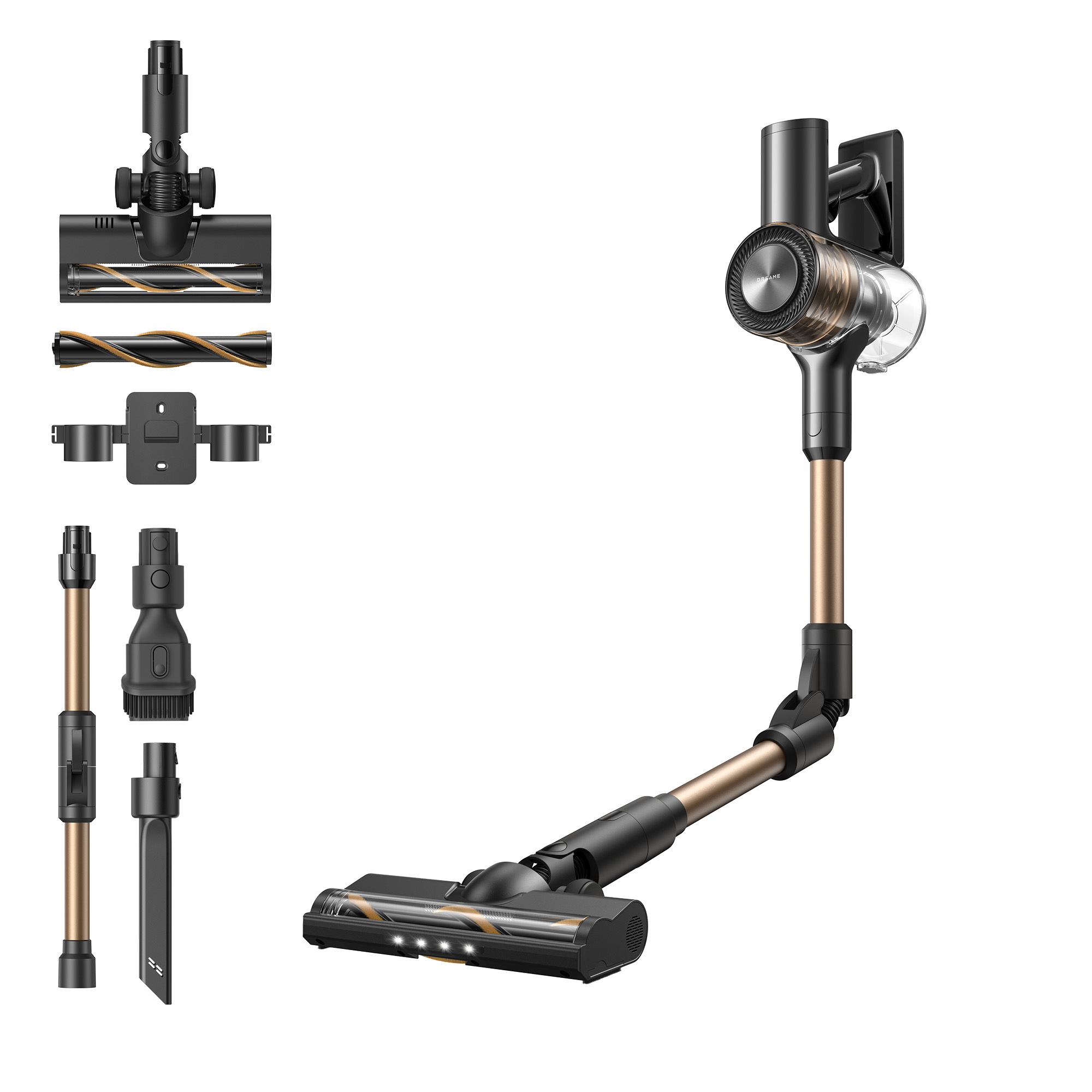 Dreame VRV80A, R10s Lite Cordless Stick Vacuum - Black
