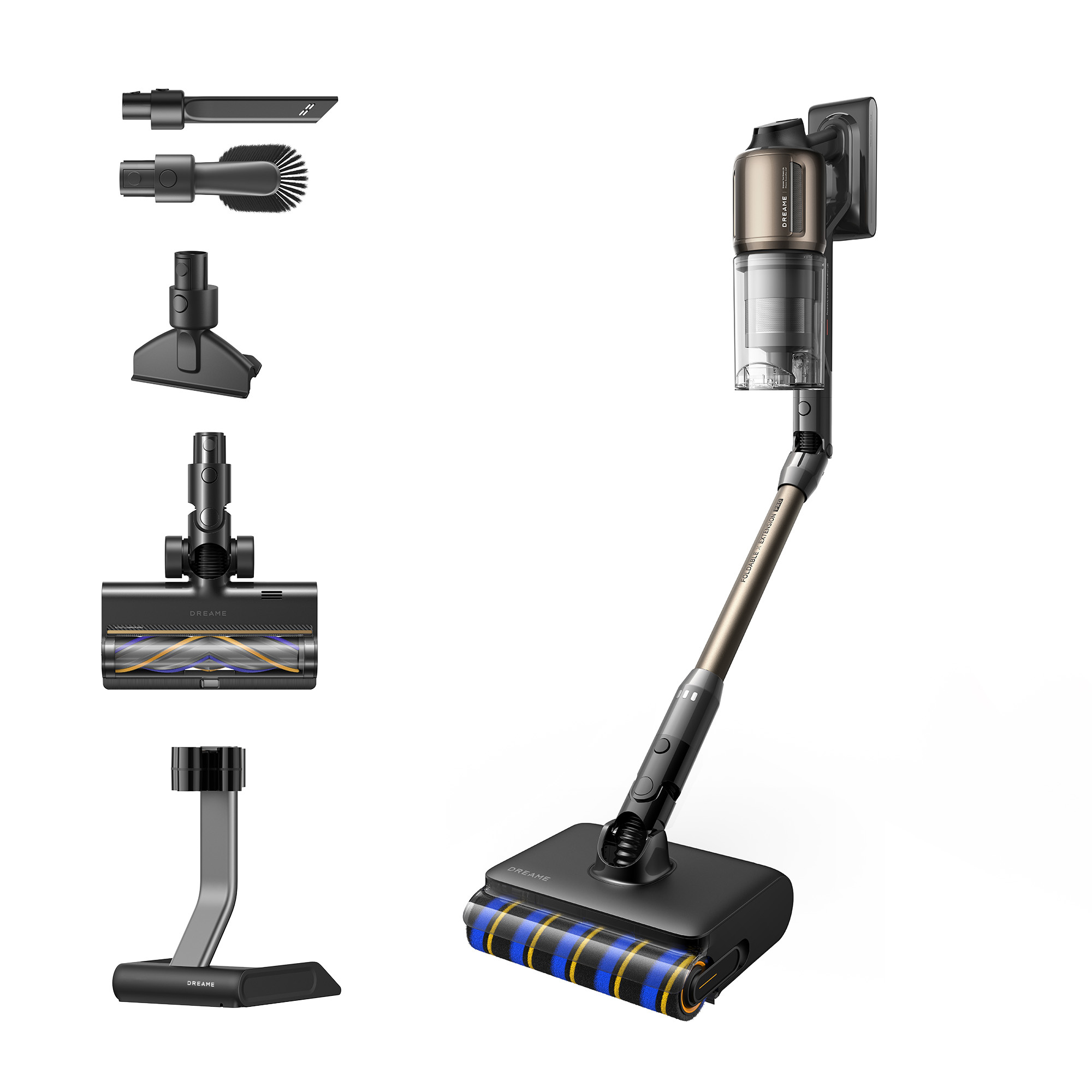 Dreame VZV66C Z30 Pro Aqua Stick Vacuum - Black / Grey