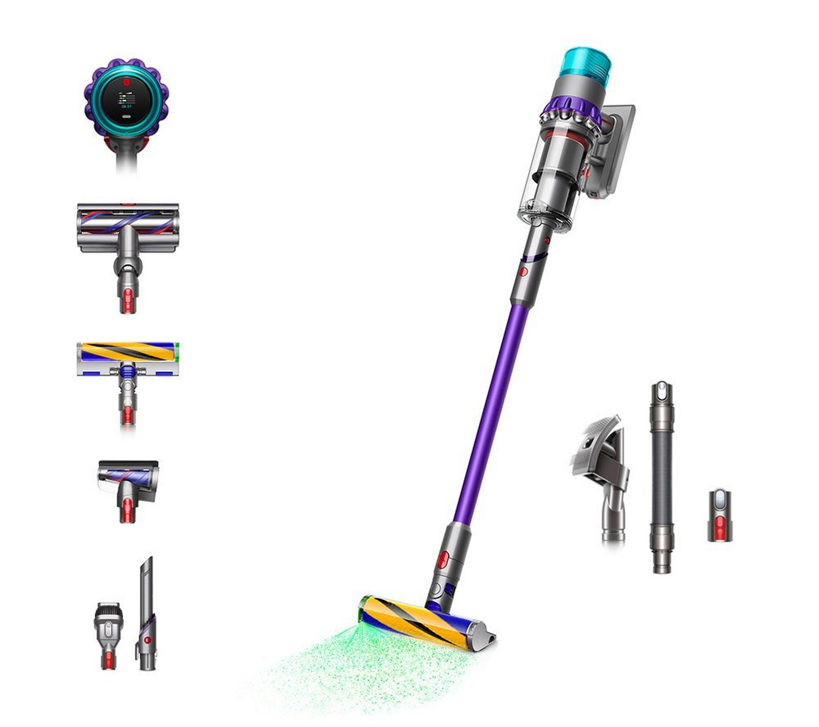 Dyson GEN5DETECT-2023 Cordless Stick Vacuum Cleaner - 70 Minutes Run Time - Purple
