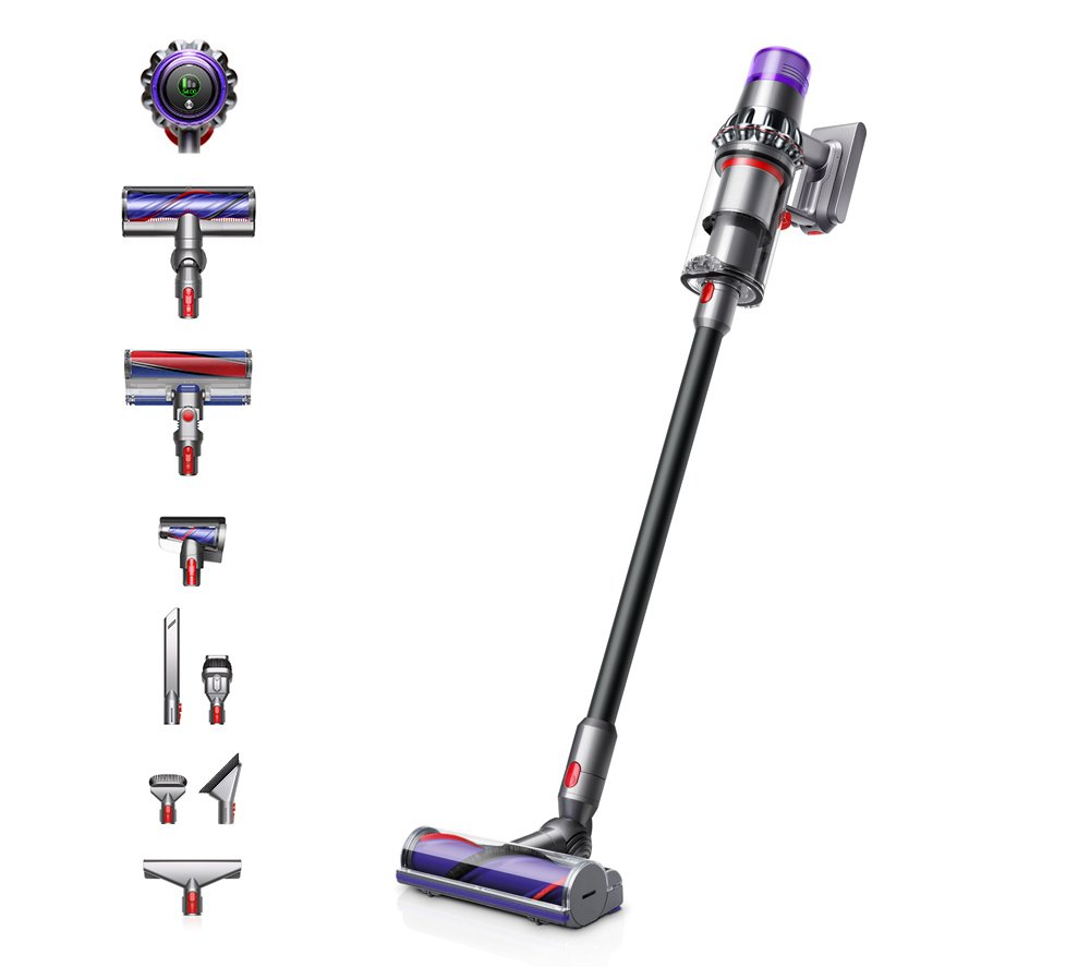 Dyson V11TOTALCLEAN23 Cordless Stick Vacuum Cleaner - 60 Minutes Run Time - Black