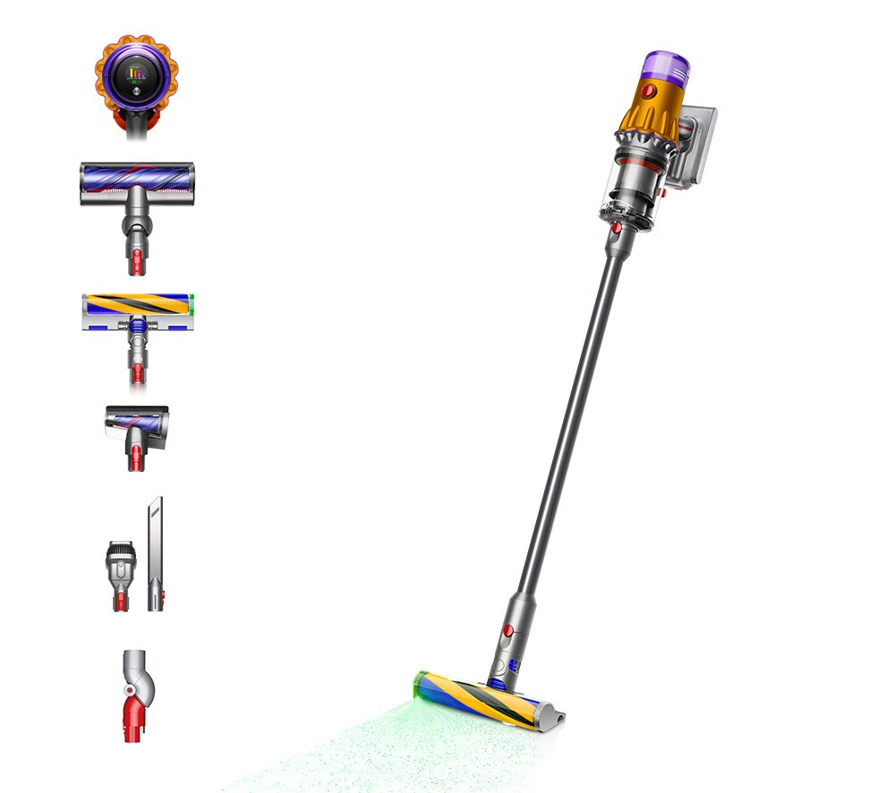 Dyson V12-2023 Detect Slim Absolute Cordless Stick Vacuum – 60 Minutes run time – Nickle
