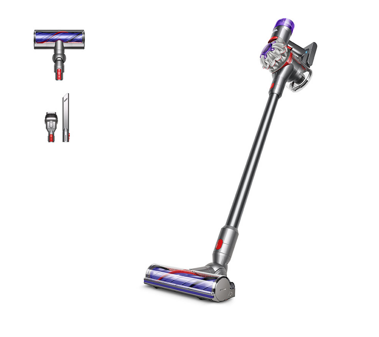 Dyson V8ADVANCED-24 Vacuum Cleaner - Silver/Nickel