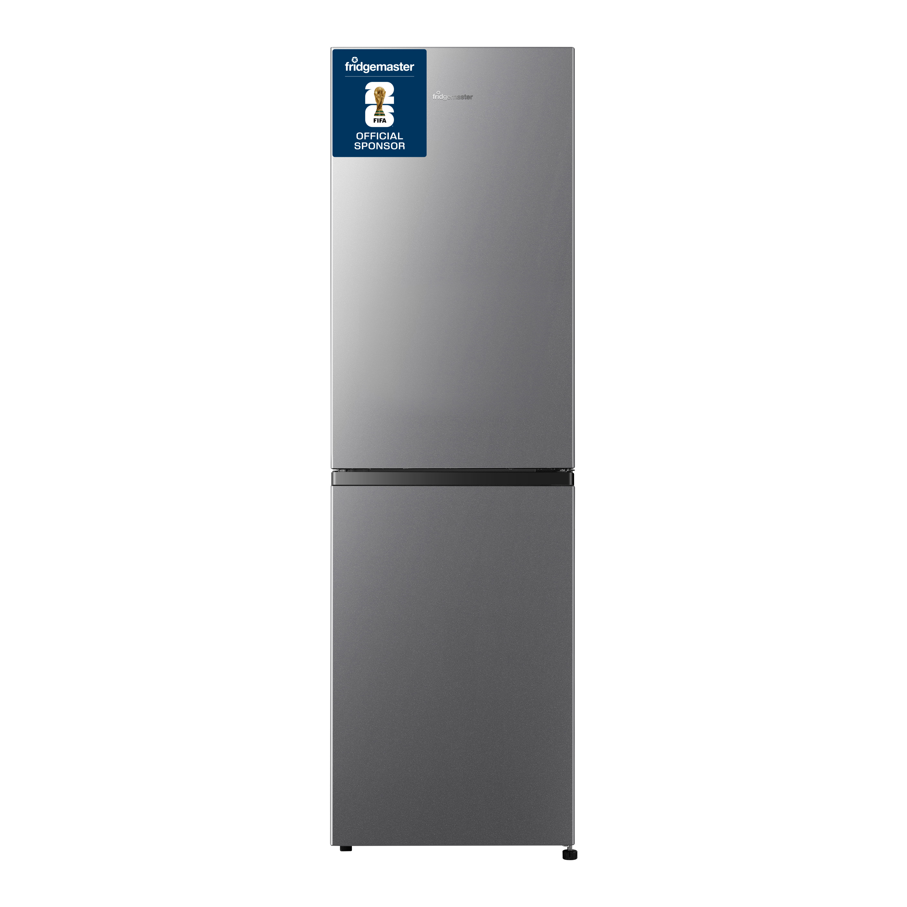 Fridgemaster MC55240ES 50/50 Freestanding Manual Defrost Fridge Freezer – Silver