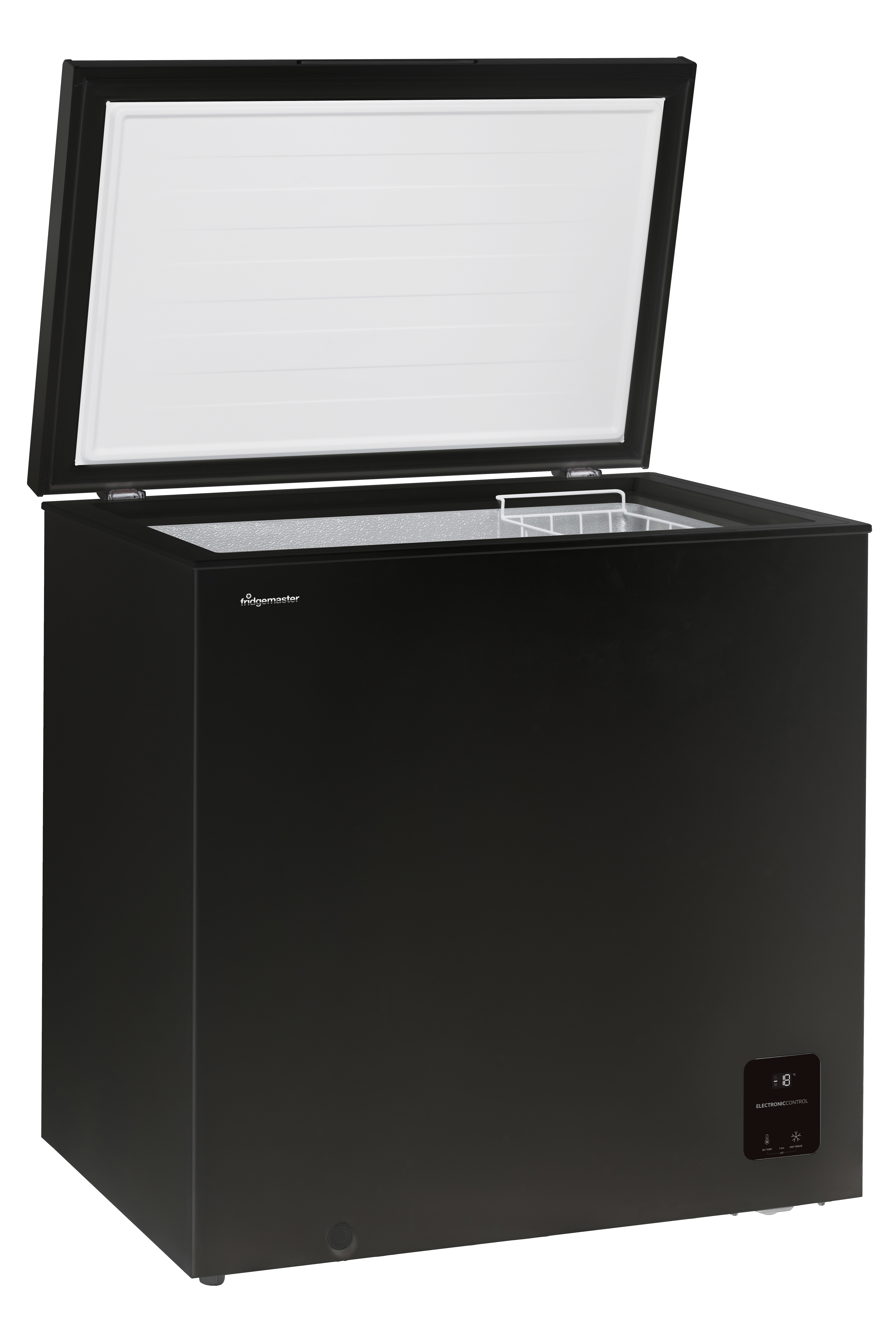 Fridgemaster MCF198EB 191 Litres Chest Freezer - Black