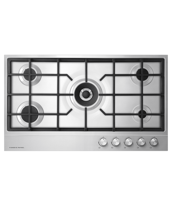  Fisher & Paykel CG905DLPX1 90cm LPG Hob - Stainless Steel