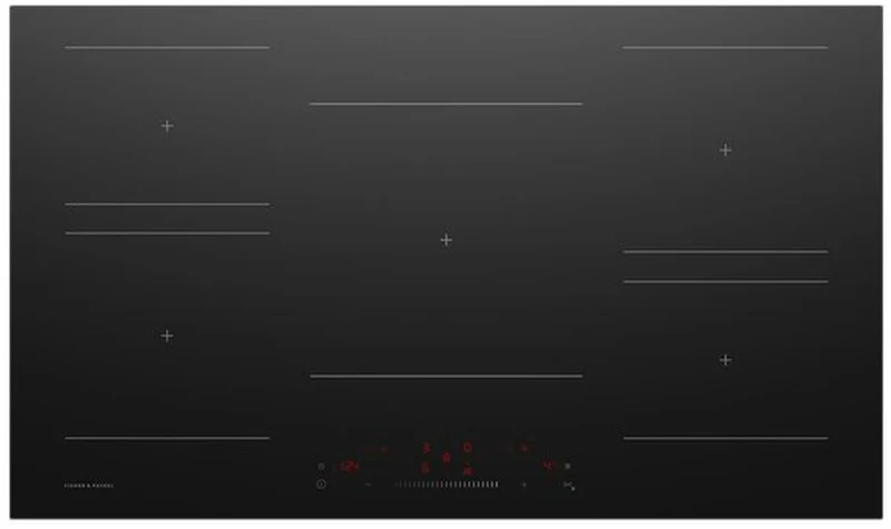 Fisher & Paykel CI905CTB2 5 Zone 90cm Induction Hob - Black Glass