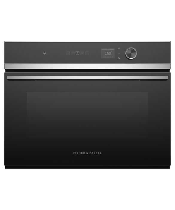 Fisher & Paykel OM60NDLX1 Built In Combination Microwave Oven - Stainless Steel