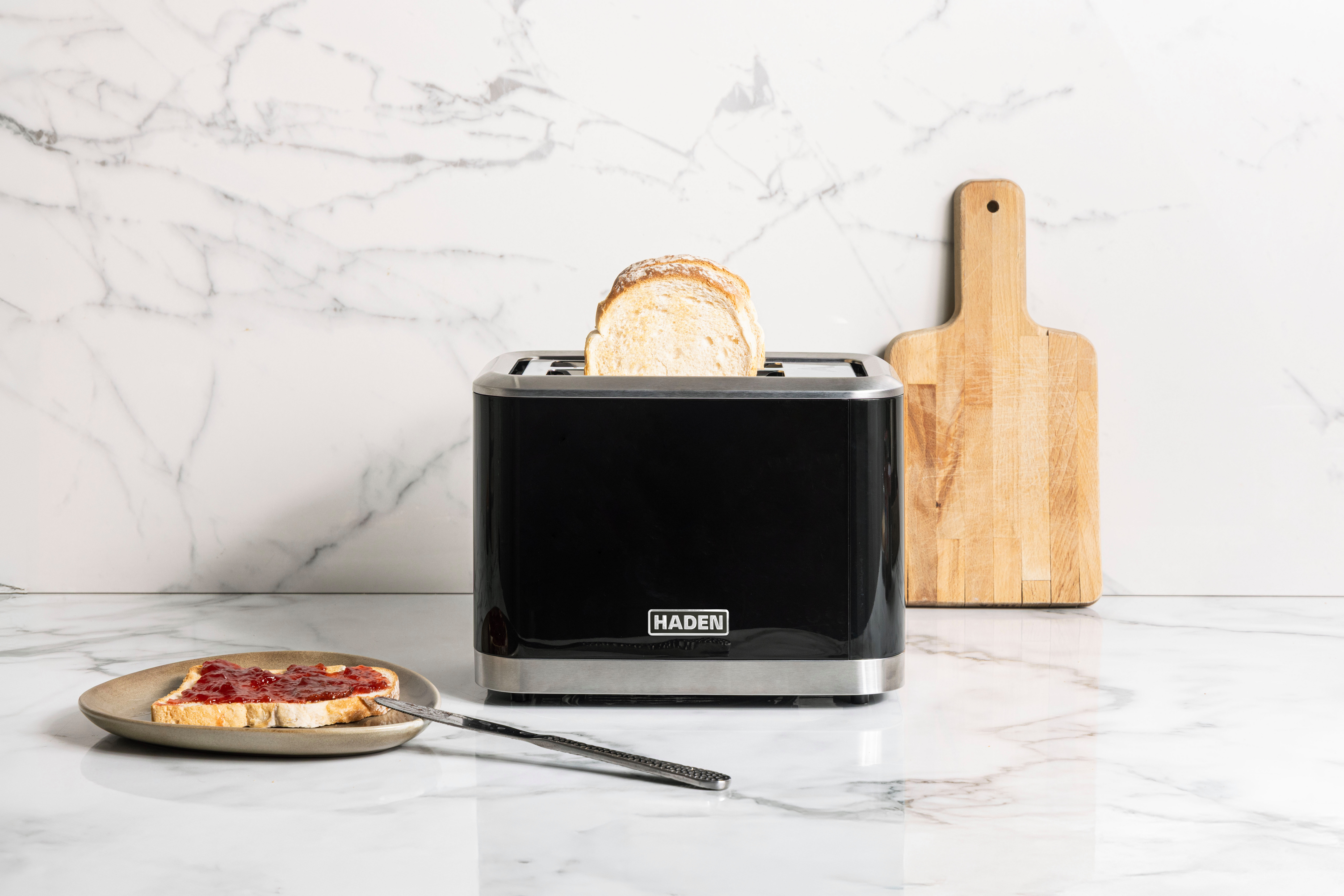 Haden 212948 Touch Screen 2 Slice Toaster - Black