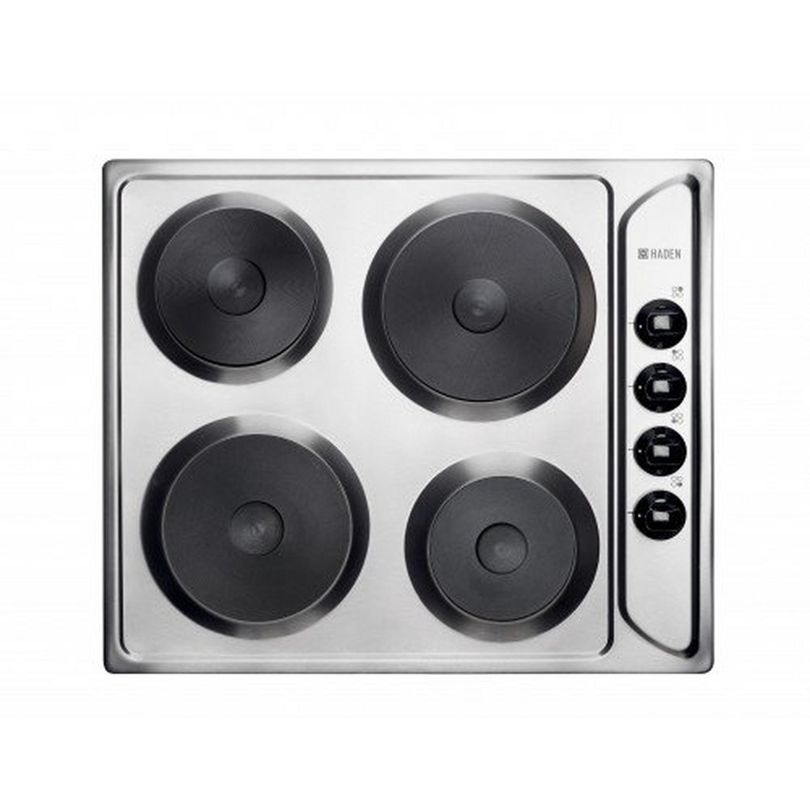 Haden HSP60X 57.5cm Solid Plate Hob - Silver