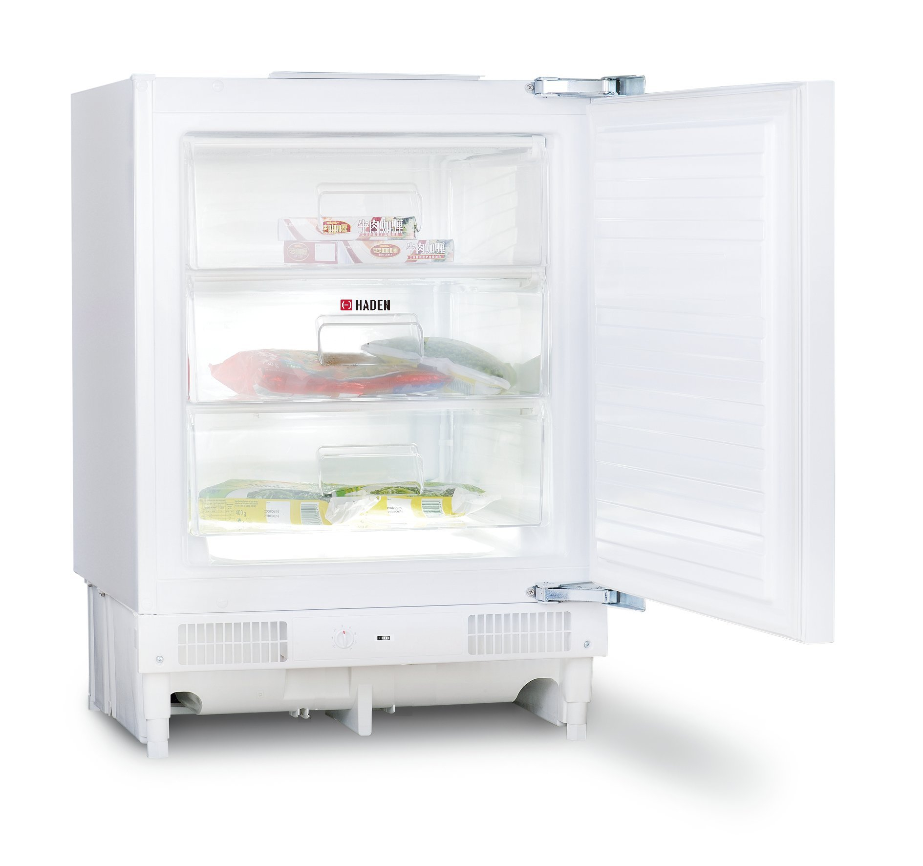 Haden HUZ97I 54.3cm Integrated Undercounter Freezer - White