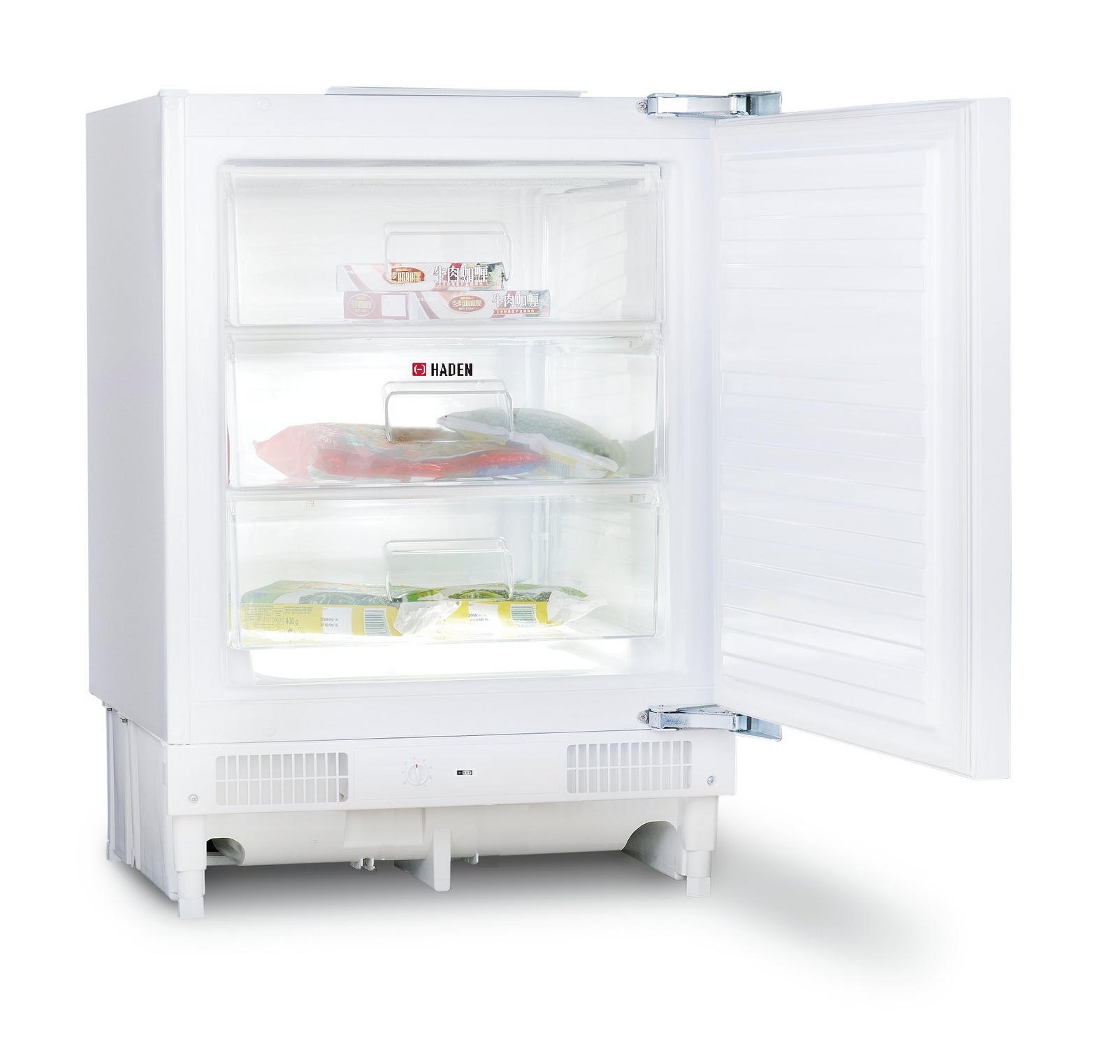 Haden HUZ97I 54.3cm Integrated Undercounter Freezer - White