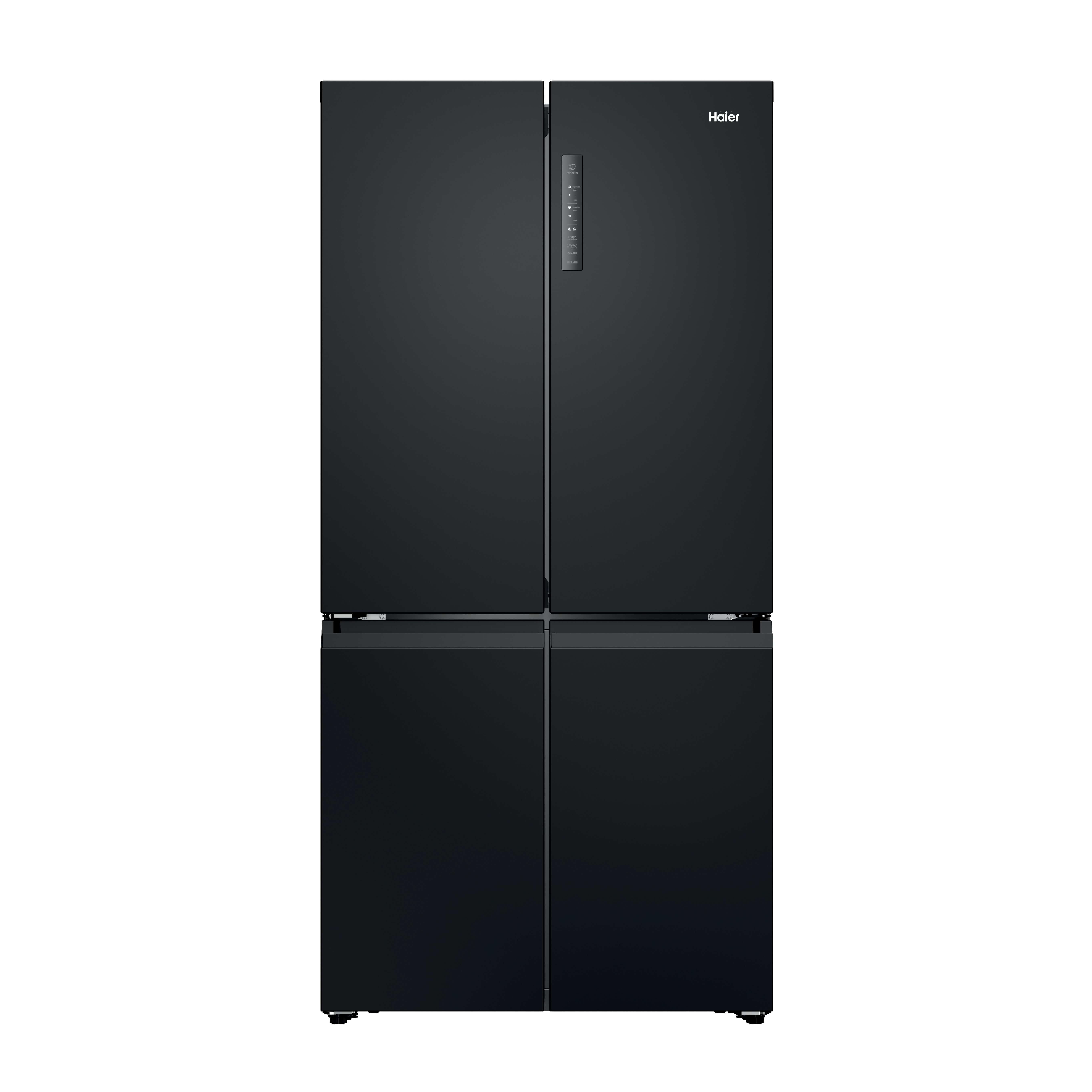 Haier HCR39F19ENPT 60/40 Total No Frost American Fridge Freezer - Slate Black