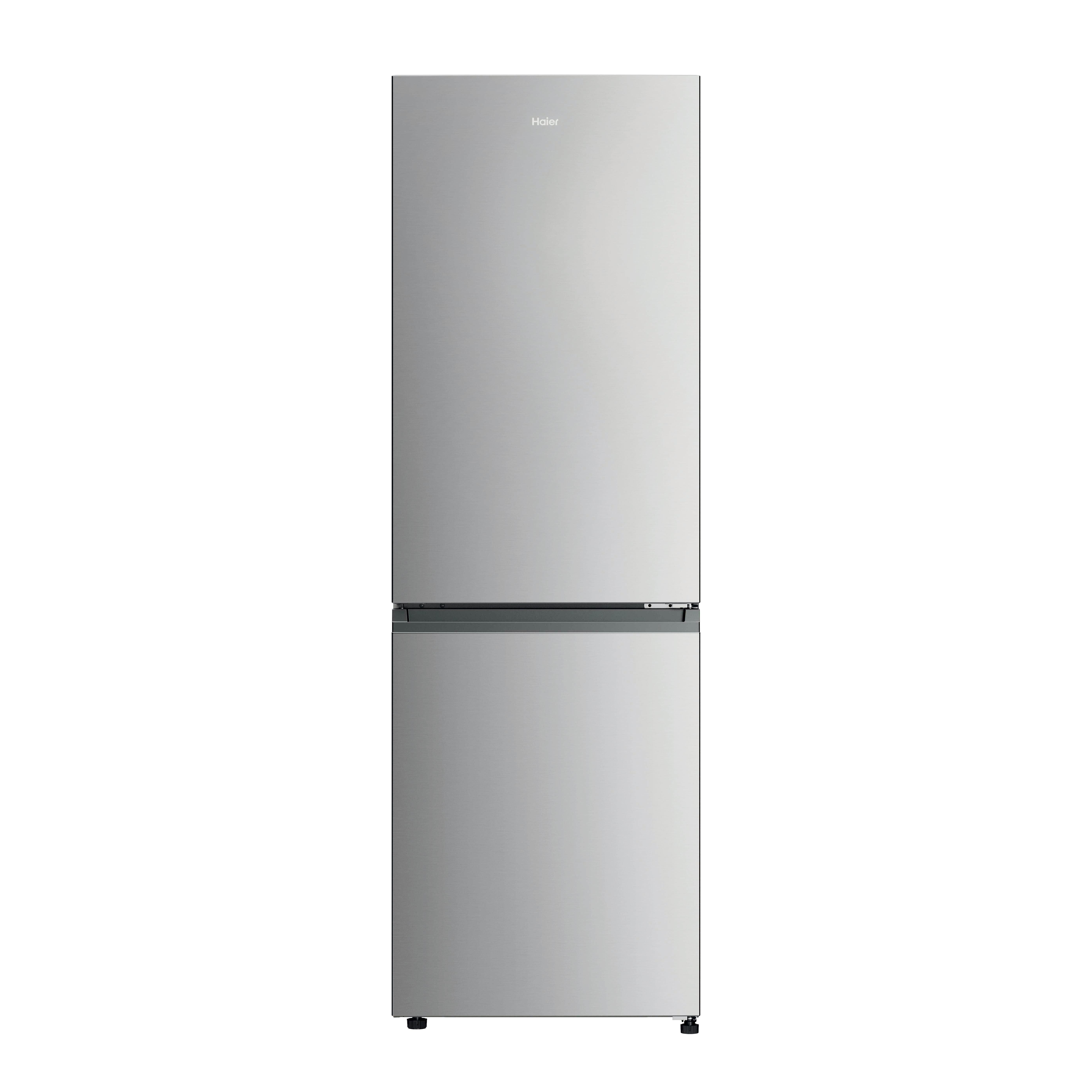 Haier 2D 60 Series 3 HDPR3618DNPK 355L Total No Frost Fridge Freezer - Stainless Steel