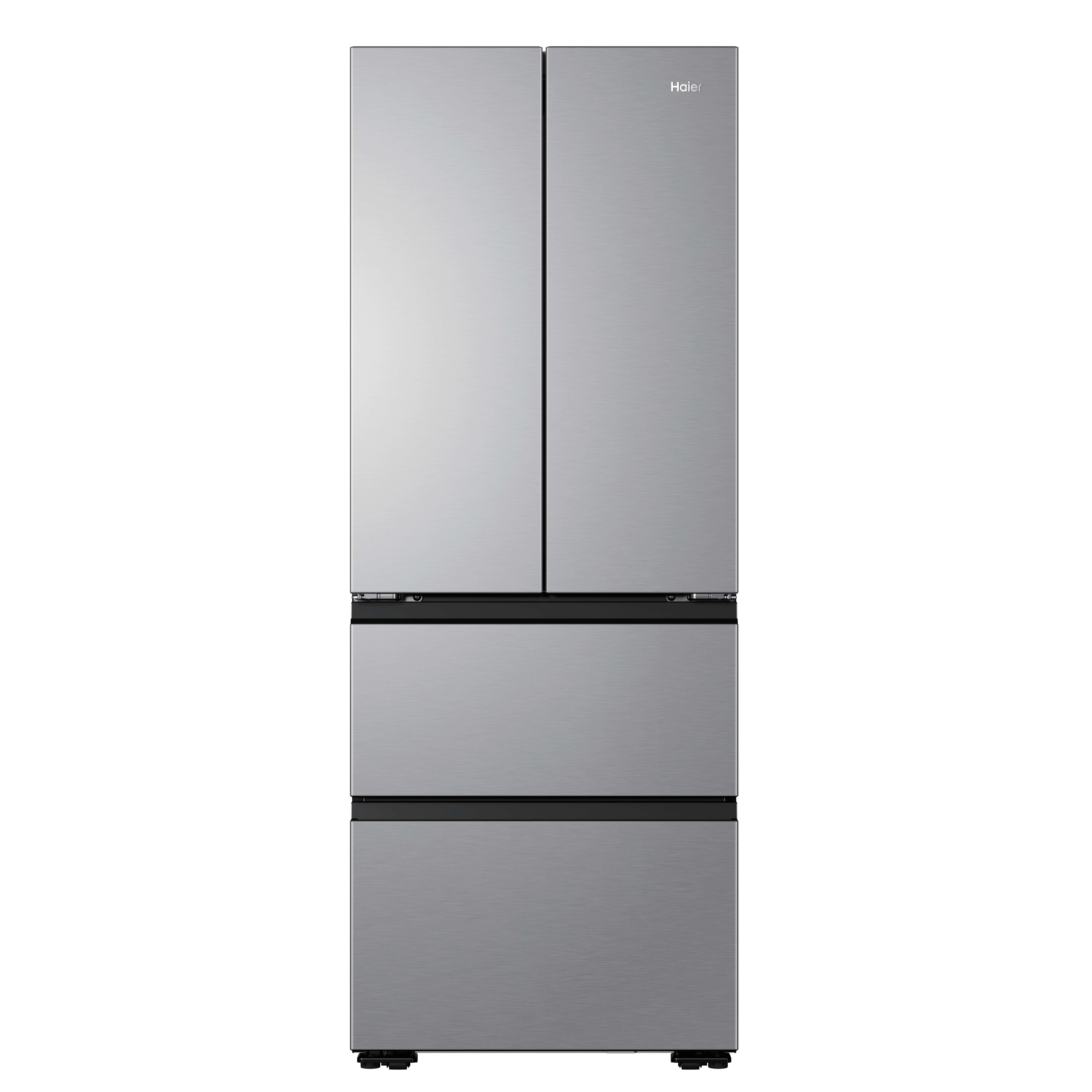 Haier HFKR5718DNMM 60/40 Total No Frost Multi-door Fridge Freezer - Inox