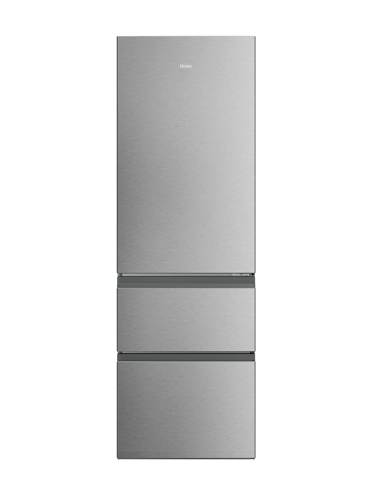 Haier HTR3618DNMG 60/40 Combi Fridge Freezer - Silver