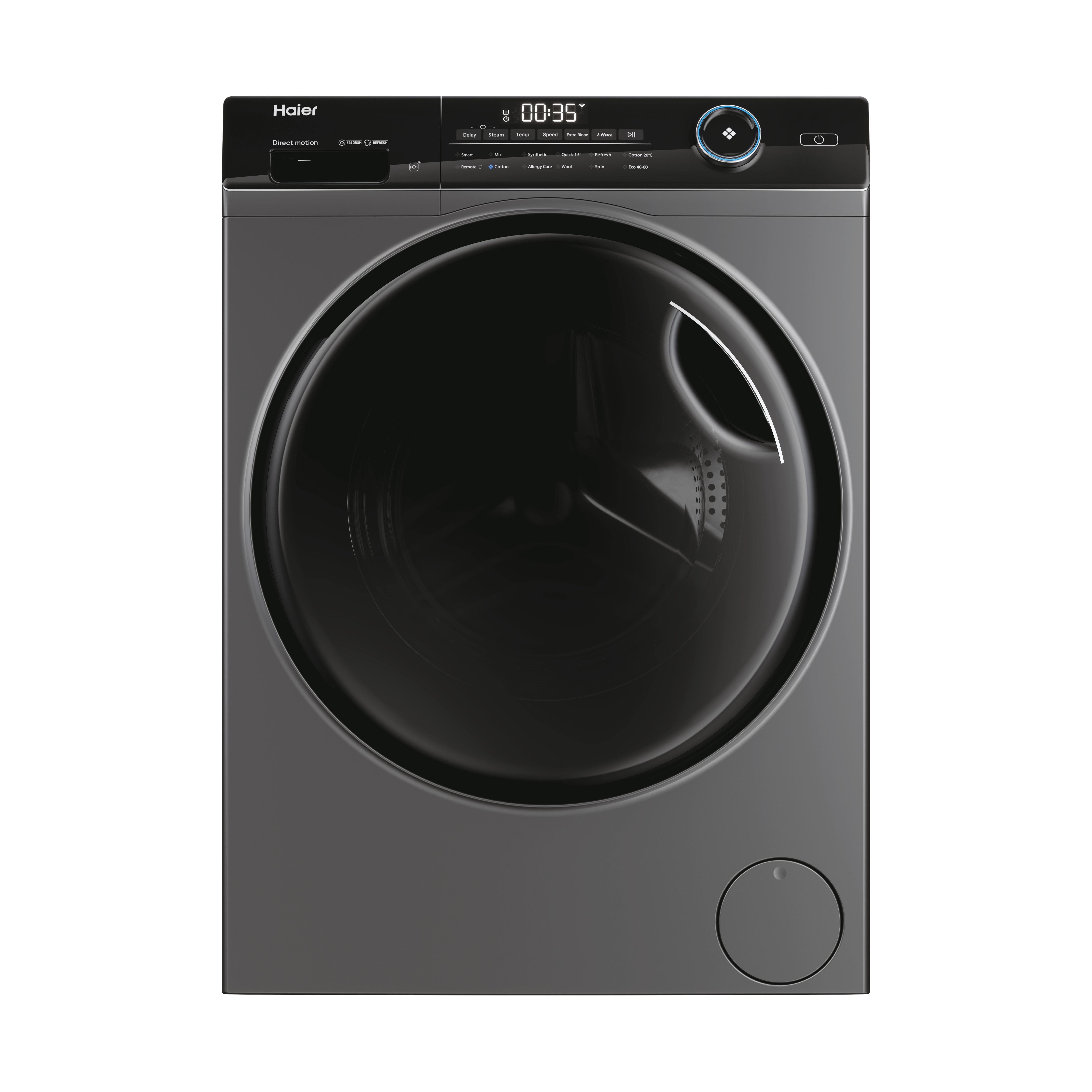 Haier I Pro Series 5 HW90B14959S8U1UK 9kg, 1400rpm Washing Machine - Graphite