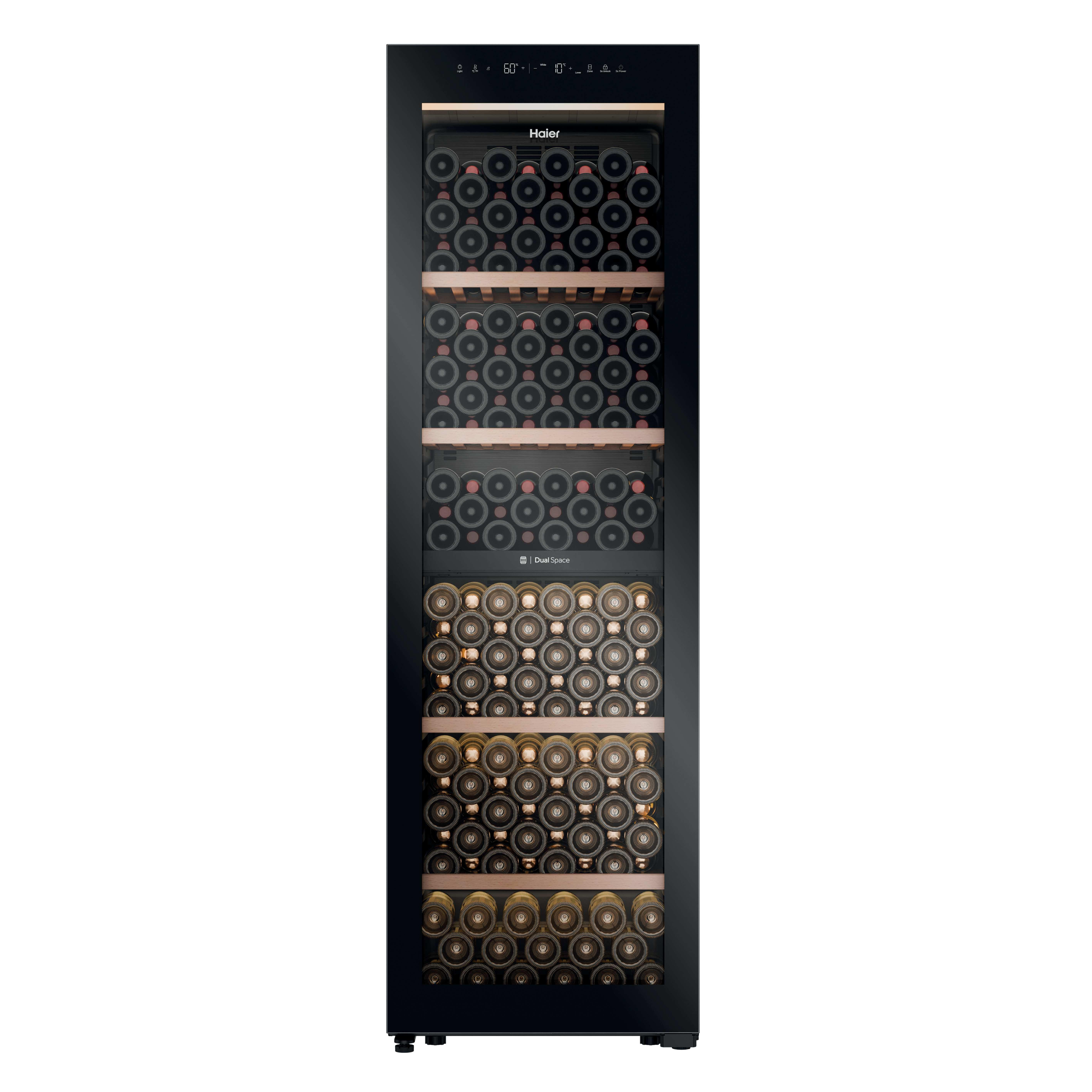 Haier HWS201GDFH1K Wine Cooler - Black
