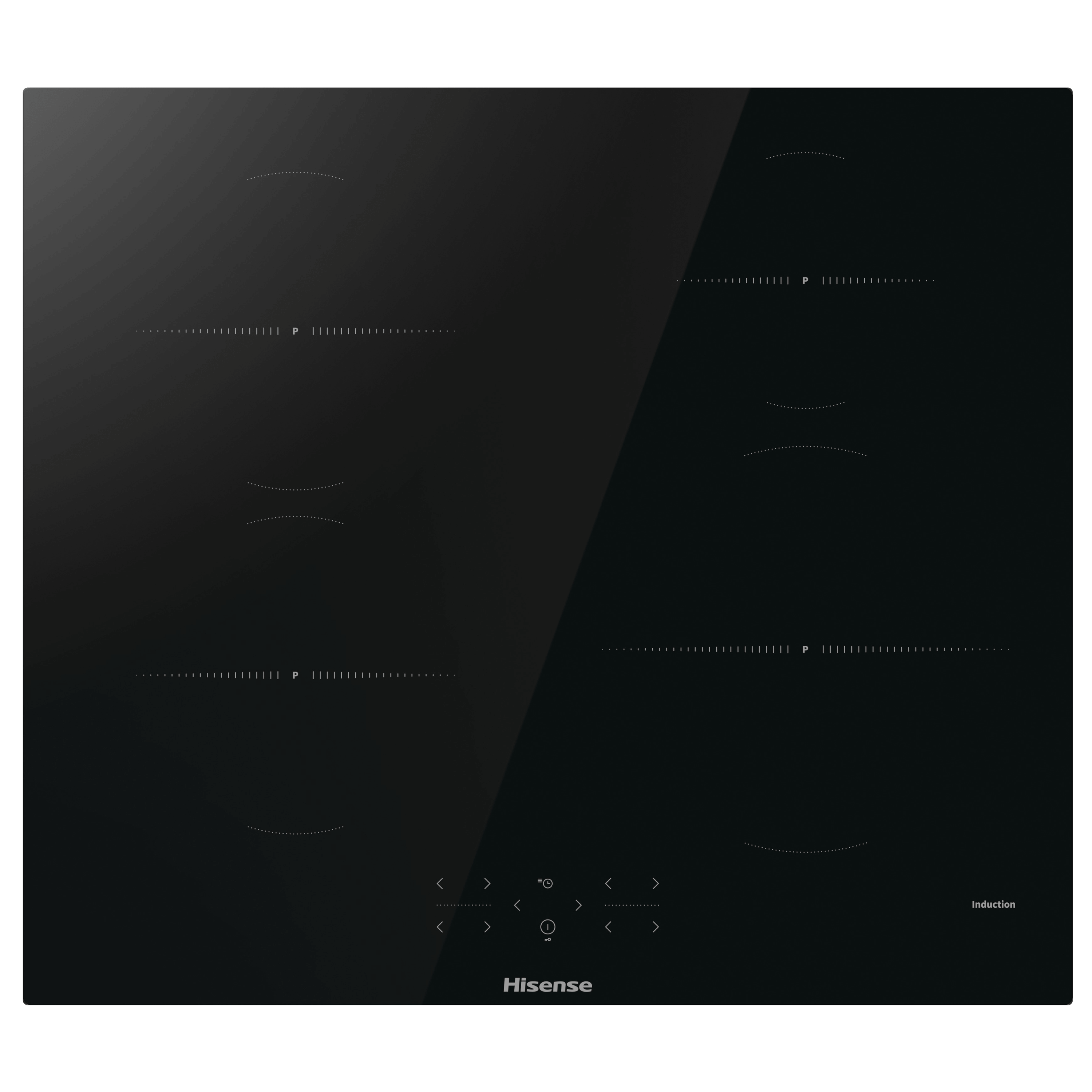 Hisense HI6401BSC 59.5cm Induction Hob - Black