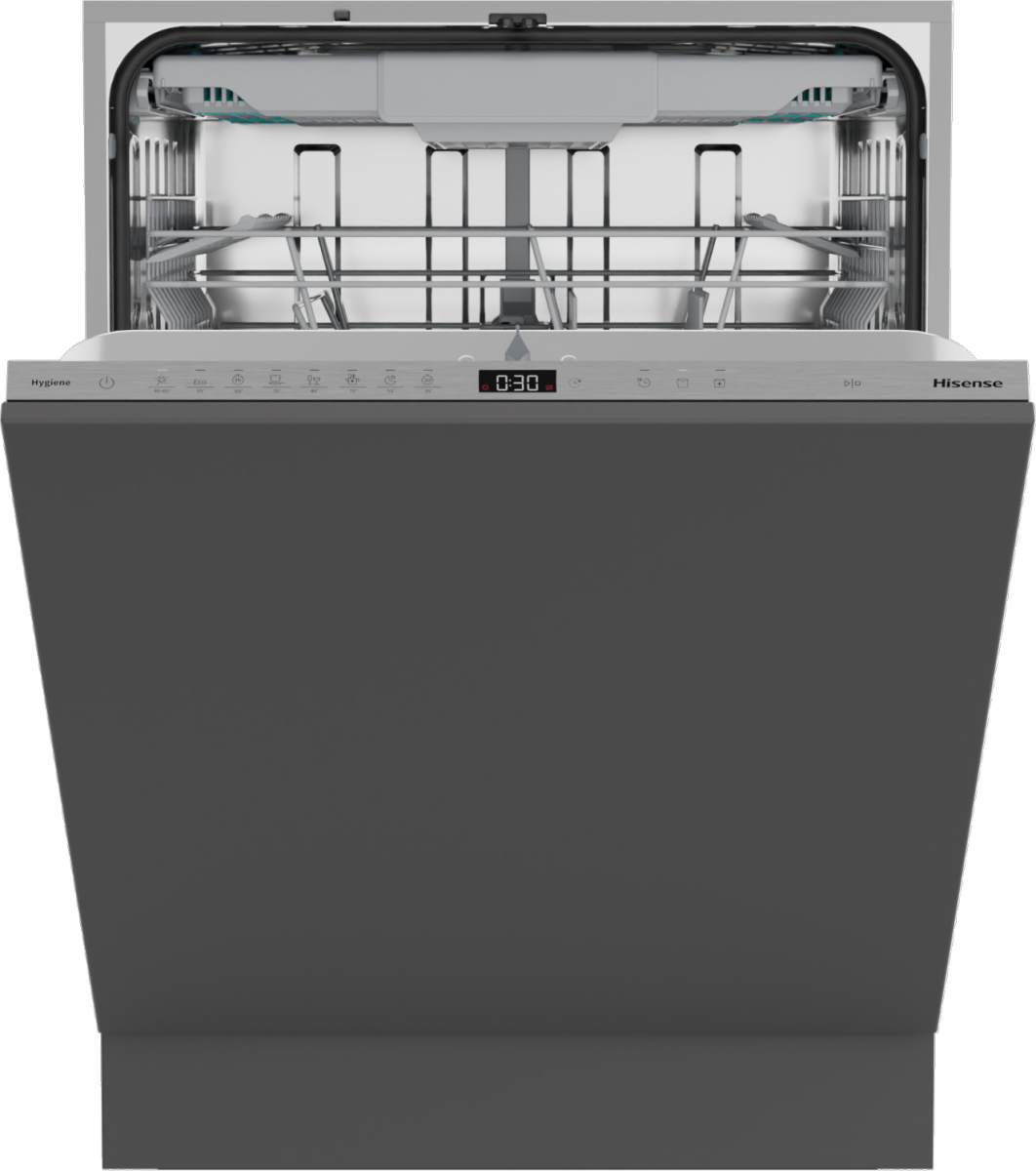 Hisense HV663A60UK Full-Size Fully Integrated Dishwasher - 16 Place Settings