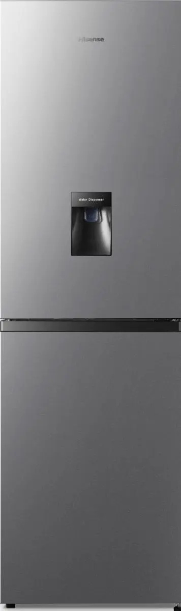 Hisense RB327N4WCE 50/50 Total No Frost Fridge Freezer - Stainless Steel