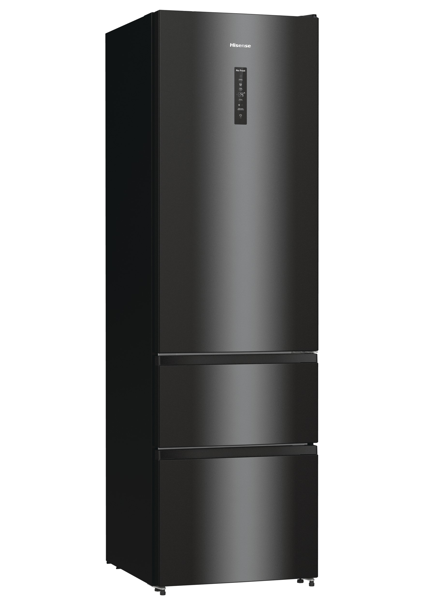 Hisense RM469N4AFDUK 60cm 60/40 Frost Free Fridge Freezer - Black