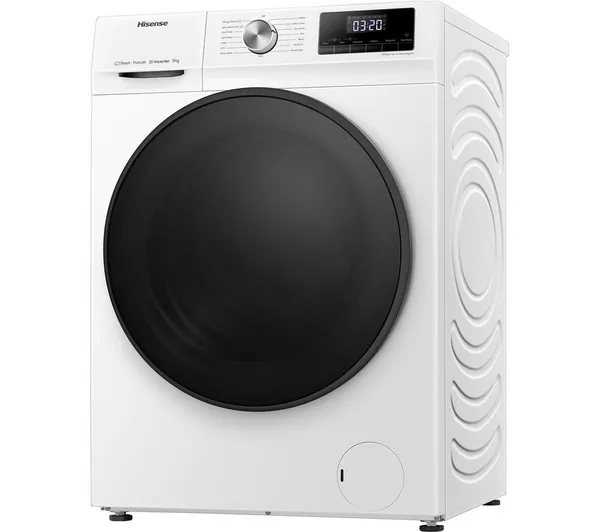 Hisense WFQA9014EVJM 9kg 1400 Spin  Washing Machine - White