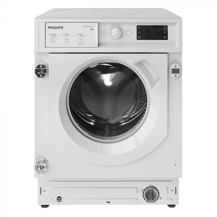 Hotpoint BIWMHG81485U 8kg 1400 Spin Integrated Washing Machine - White