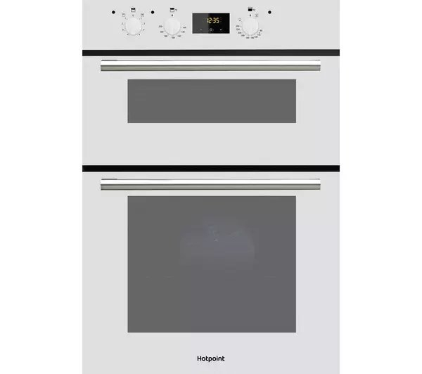Hotpoint DD2540WH 59.7cm Built In Electric Double Oven - White