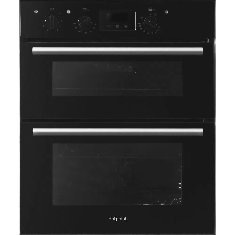 Hotpoint DU2540BL 59.5cm Built In Electric Double Oven - Black