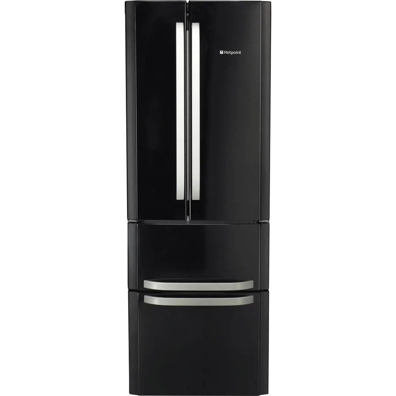 Hotpoint FFU4D K 11 70cm 60/40 Frost Free American Fridge Freezer - Black