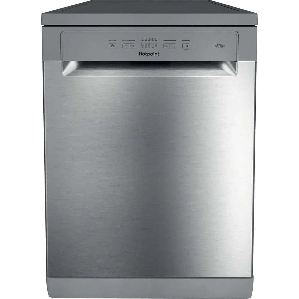 Hotpoint H2FHL626XUK Dishwasher - Inox - 14 Place Settings