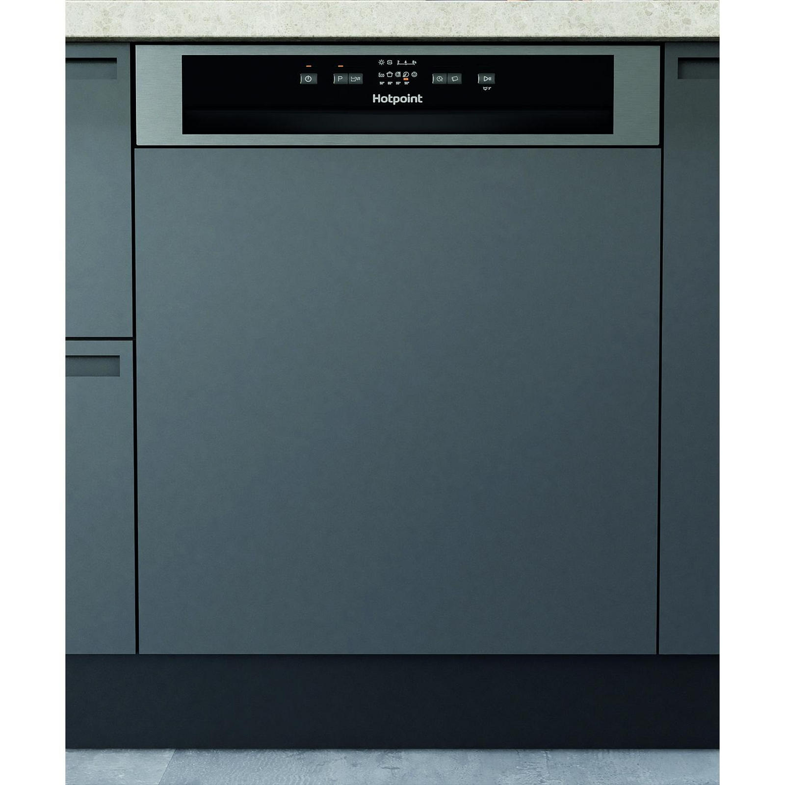 Hotpoint H3BL626XUK Semi-Integrated Dishwasher - 14 Place Settings