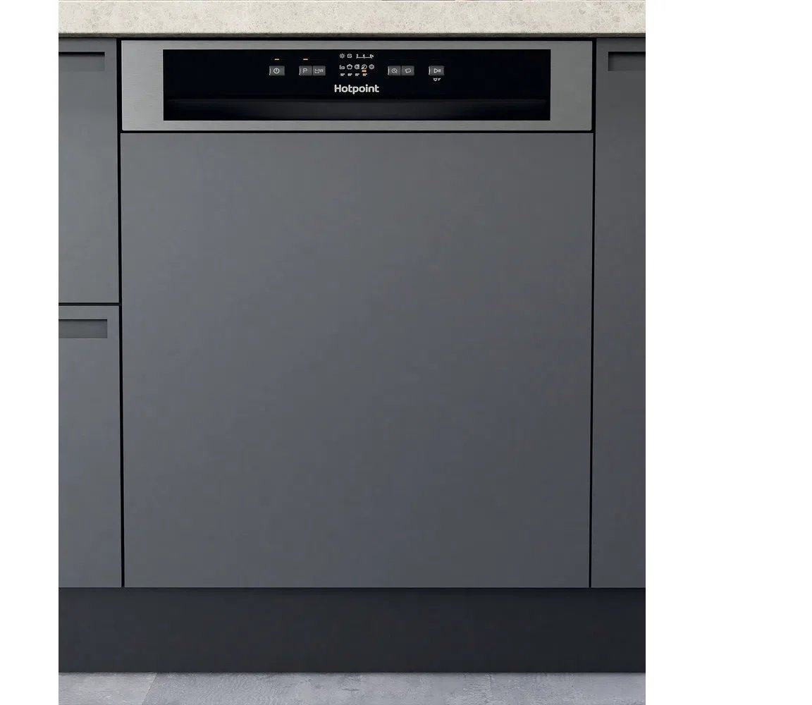 Hotpoint HBC2B19XUKN Semi-Integrated Dishwasher