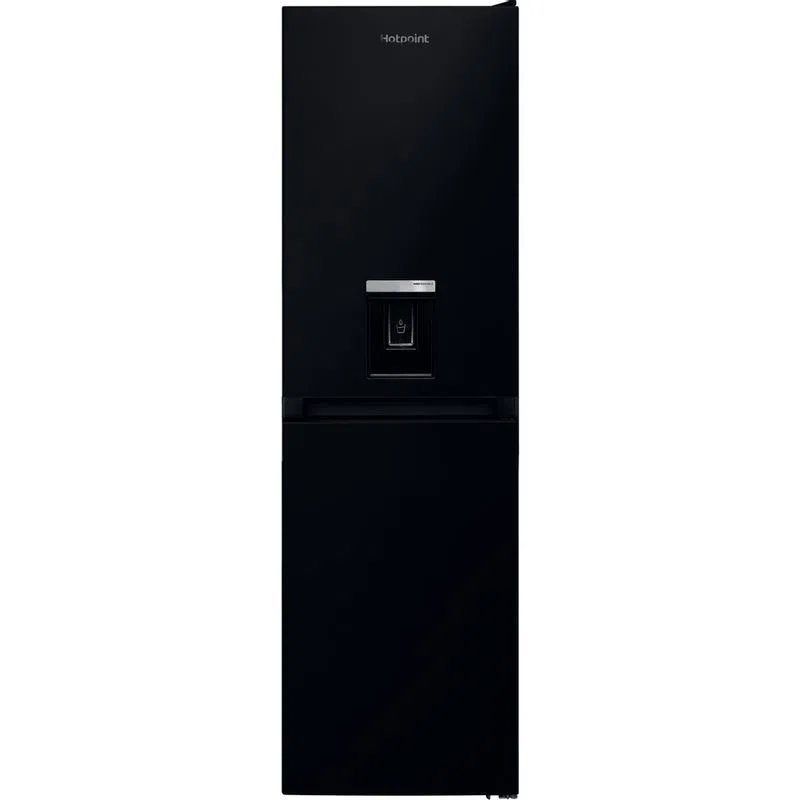 Hotpoint HBNF55181B1 54cm 50/50 Frost Free Fridge Freezer - Black