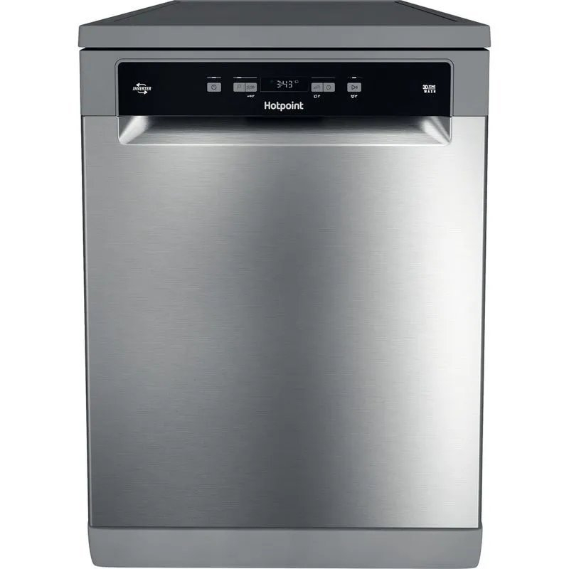 Hotpoint HFC3C26WCXUKN Dishwasher - Inox - 14 Place Setting