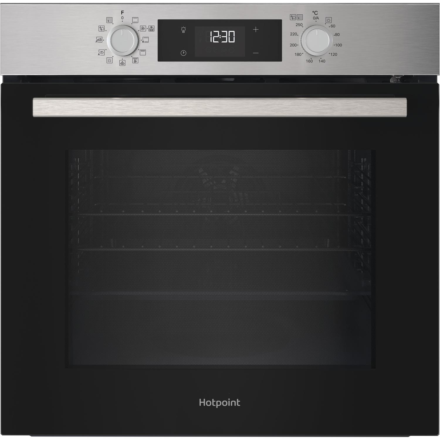 Hotpoint HO278PXUK 59.5cm Built In Electric Single Oven - Silver