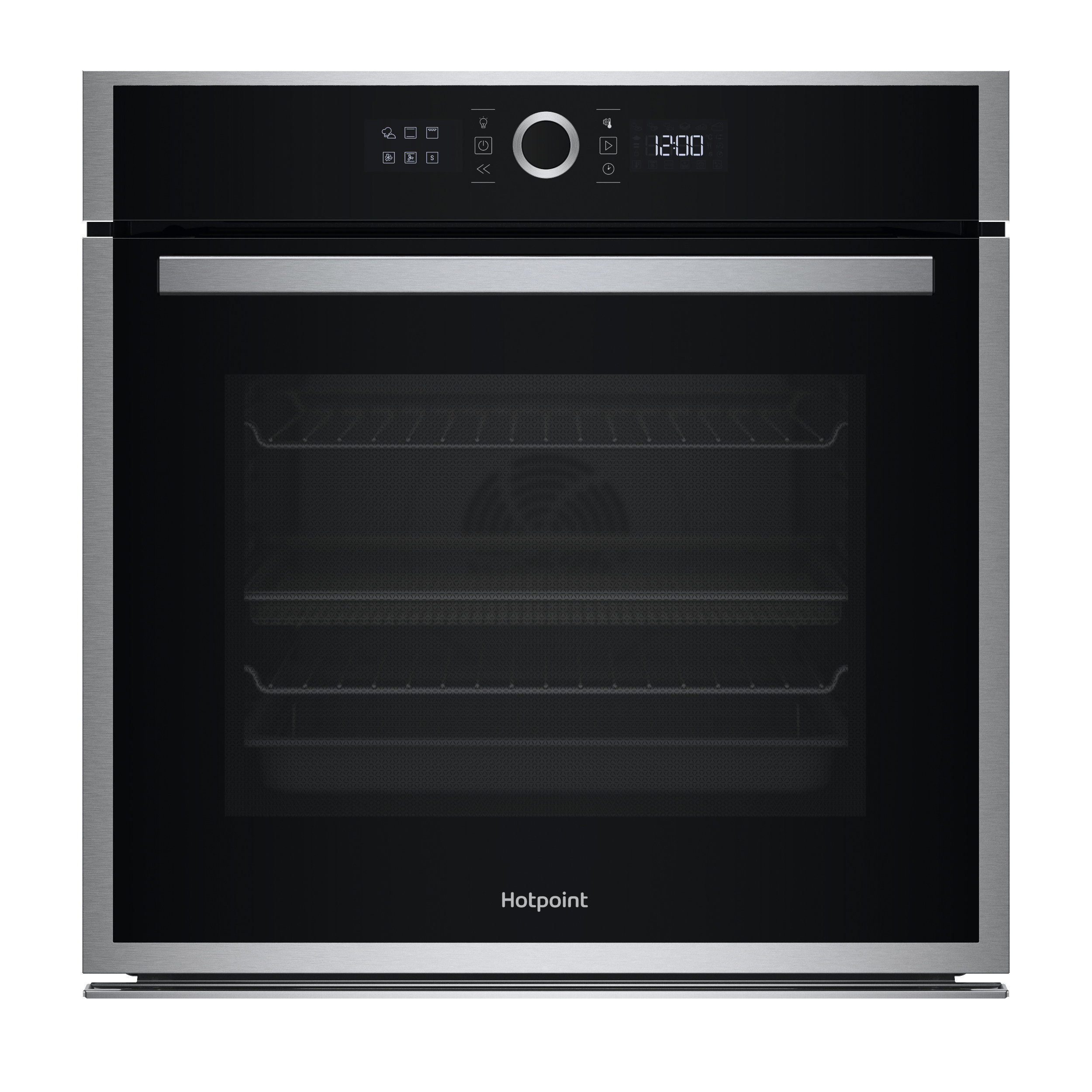 Hotpoint HOI4S8HM0XUK 59.5cm Built In Electric Single Oven - Stainless Steel