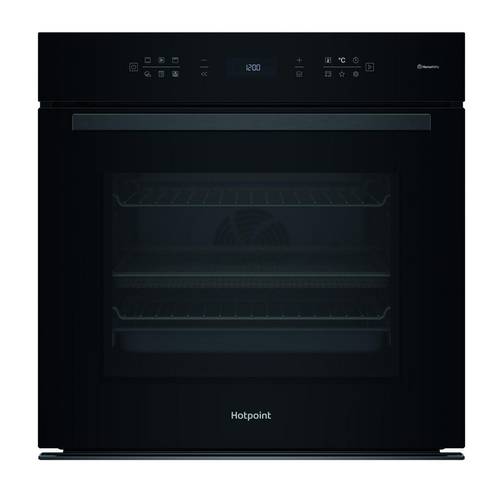 59.5cm Built In Electric Single Oven - Black