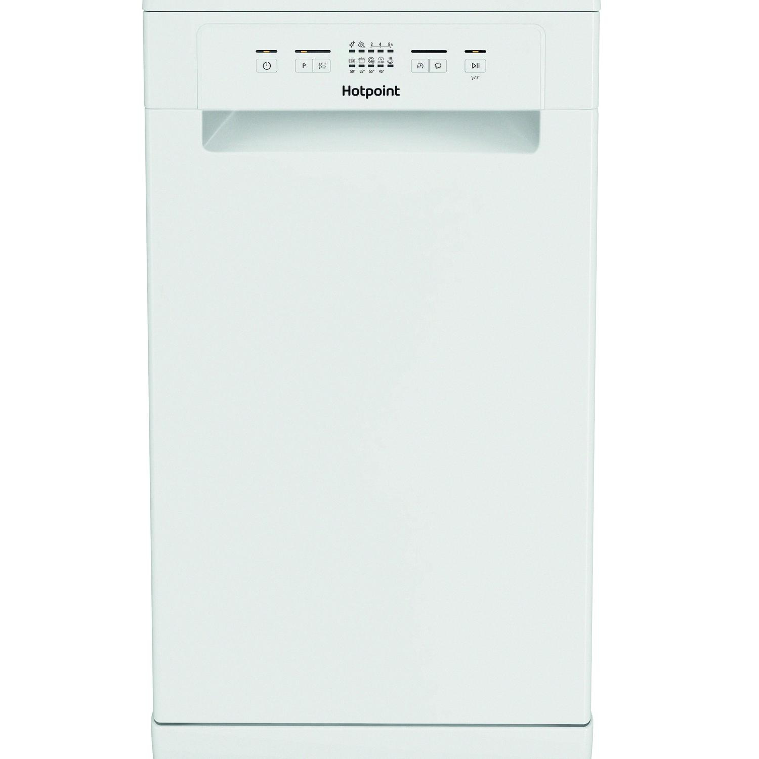 Hotpoint HP2FE10CS90WUK Slimline Dishwasher - White - 10 Place Settings