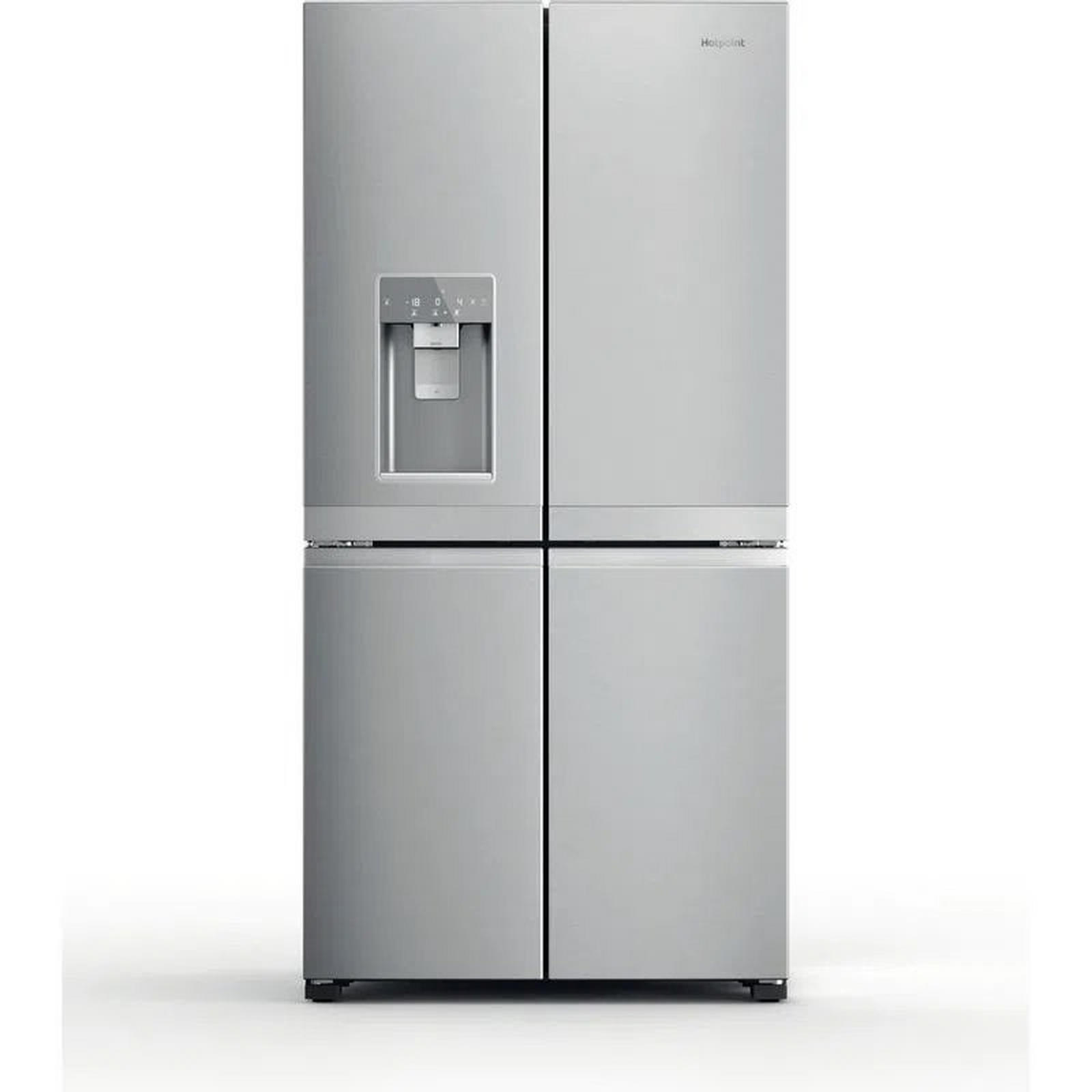 Hotpoint HQ9IMO1L 90.8cm 60/40 Frost Free American Fridge Freezer - Inox