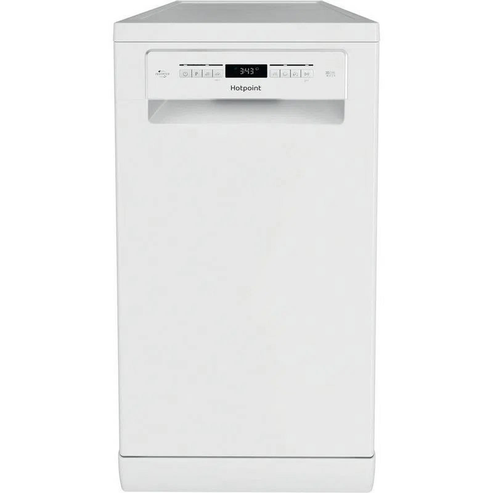 Hotpoint HSFO3T223WUKN Slimline Dishwasher - White - 10 Place Settings