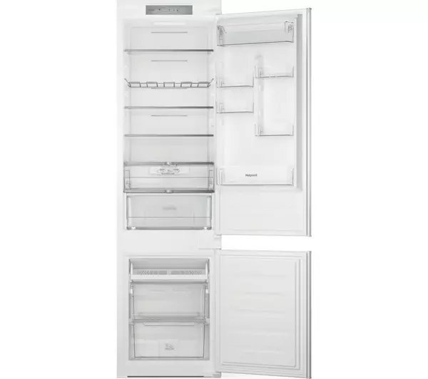 Hotpoint HTC20T321 54cm 70/30 Integrated Frost Free Fridge Freezer - Sliding Hinge