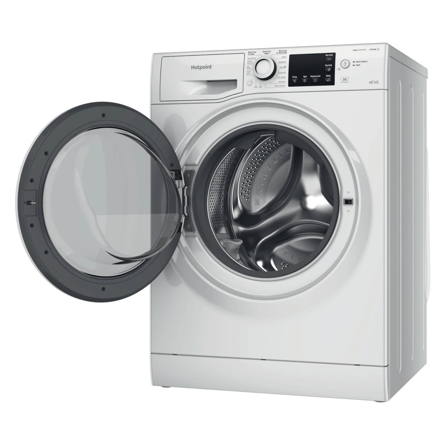 Hotpoint NDBE9635WUK 9kg/6kg 1400 Spin Washer Dryer - White