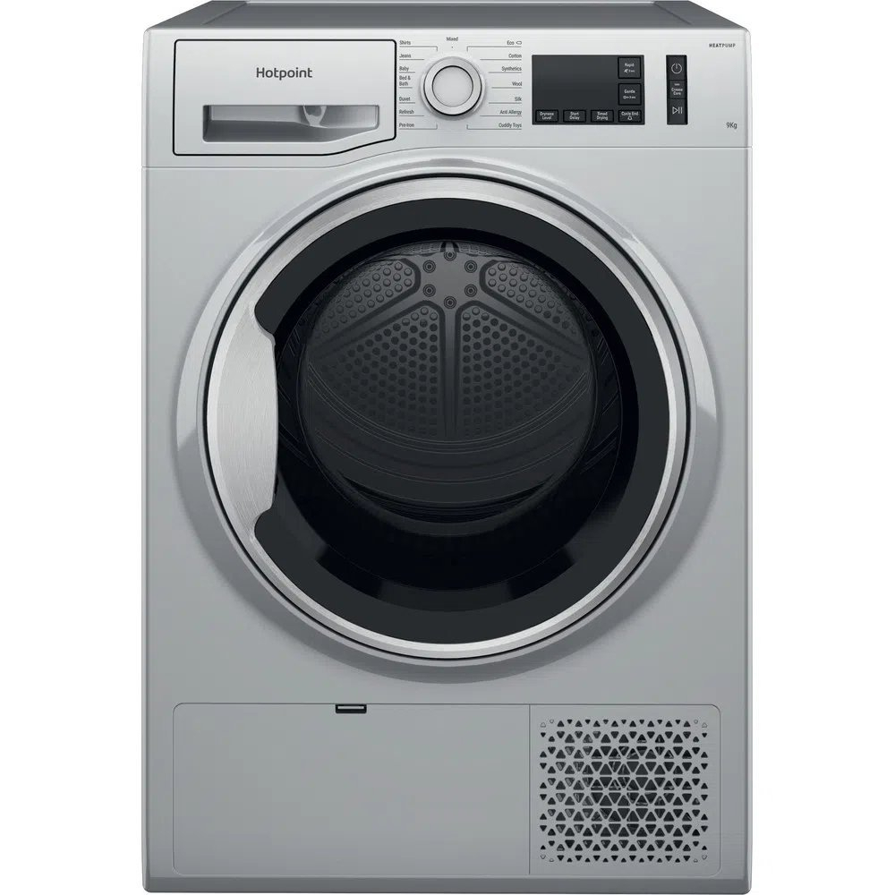 Hotpoint NTM1192SSKUK 9kg Heat Pump Tumble Dryer - Silver