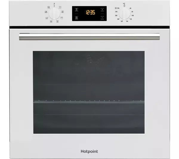 Hotpoint SA2540HWH 59.5cm Built In Electric Single Oven - White