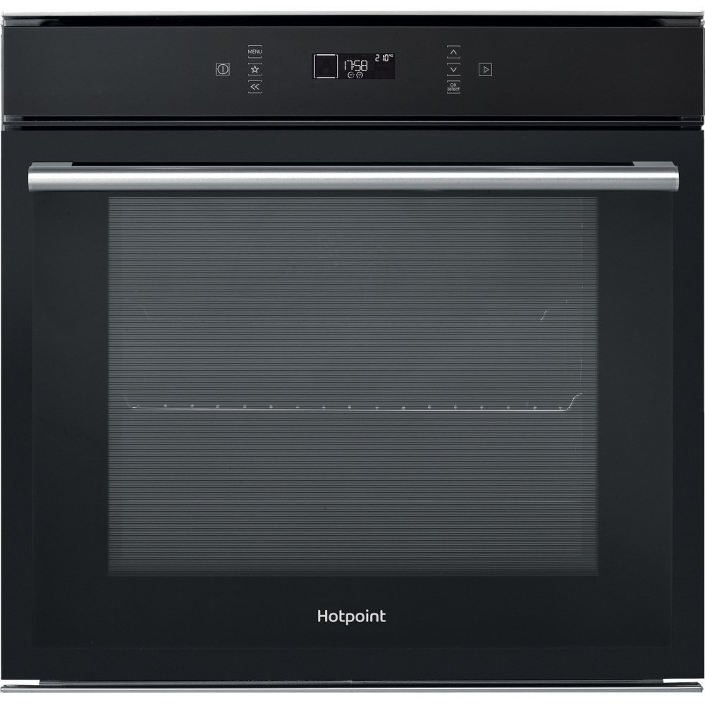 Hotpoint SI6871SPBL 59.5cm Built In Electric Single Oven - Black