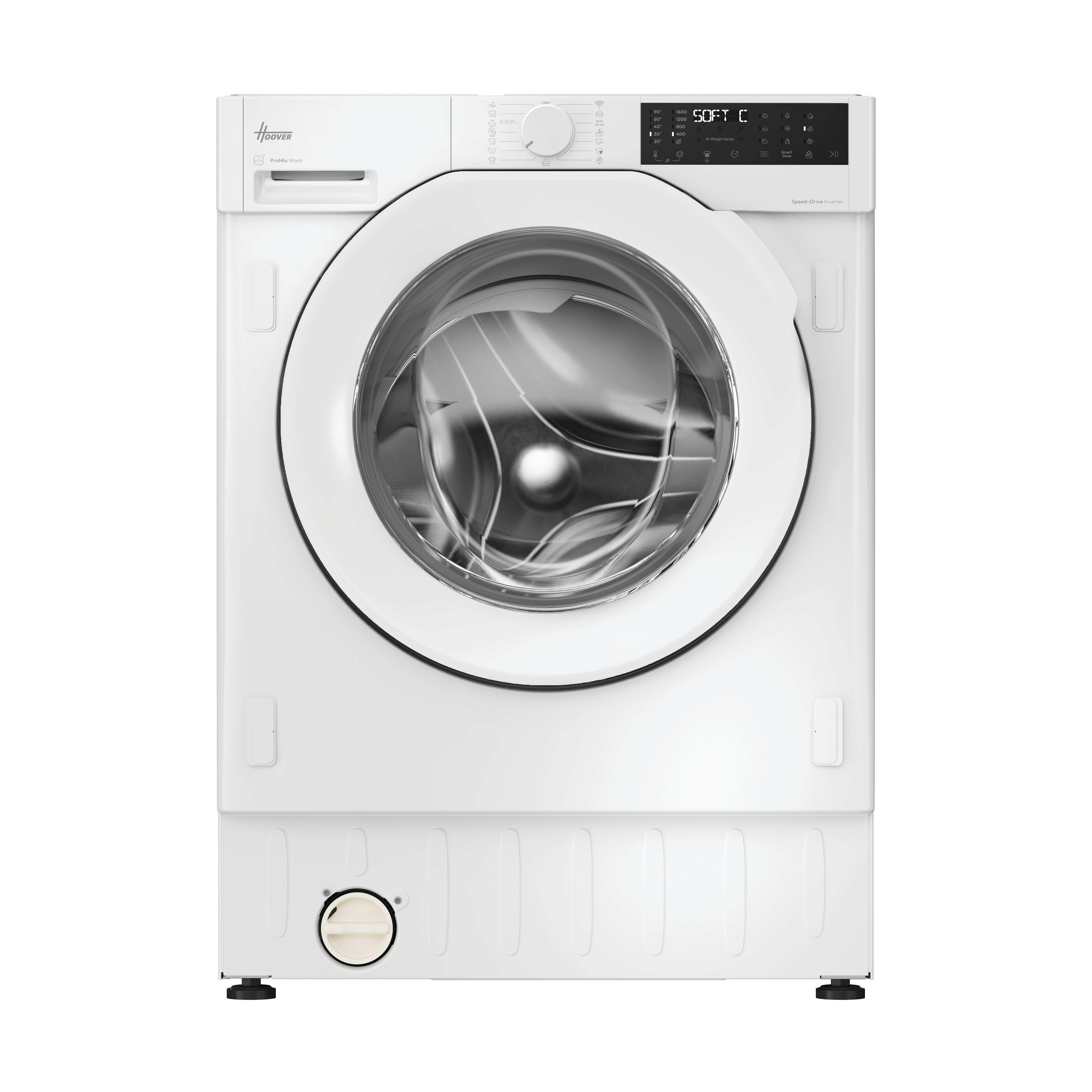 Hoover BH4S49M6D9J-80 9kg 1400 spin Integrated Washing Machine 