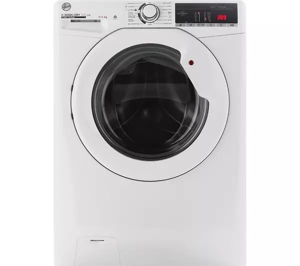 Hoover H3D496TE/1-80  9kg/6kg 1400 Spin Washer Dryer - White