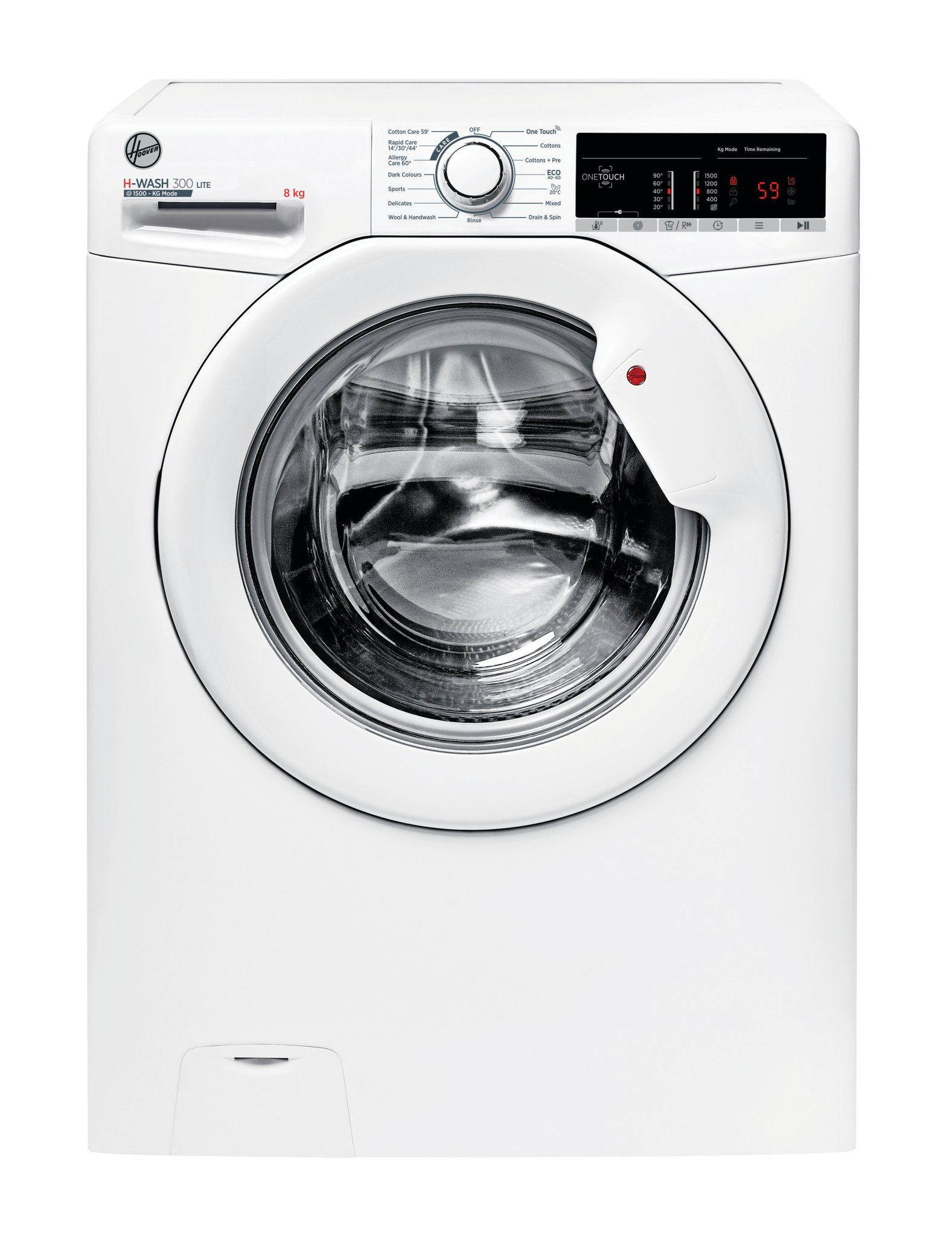 Hoover H3W58TE 8kg 1500 Spin Washing Machine with NFC Connection - White